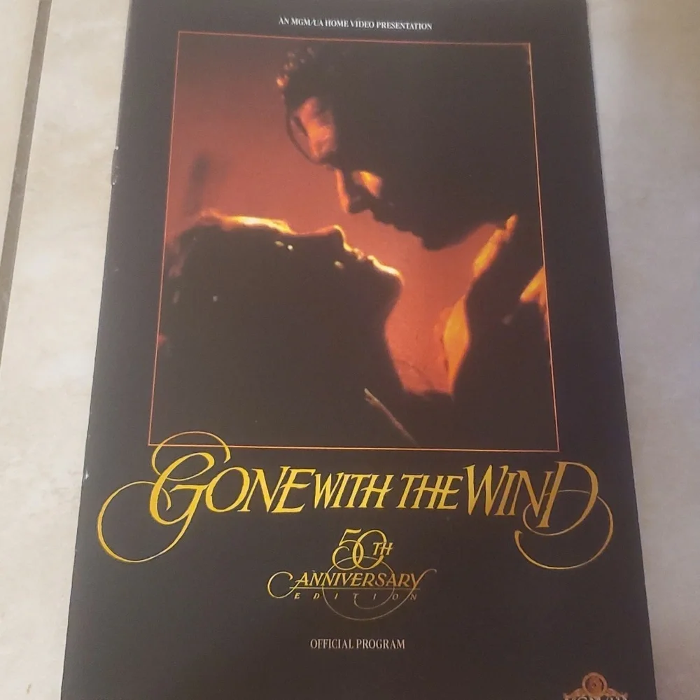 Gone With The Wind 50th Anniversay VHS Movie Box Set
